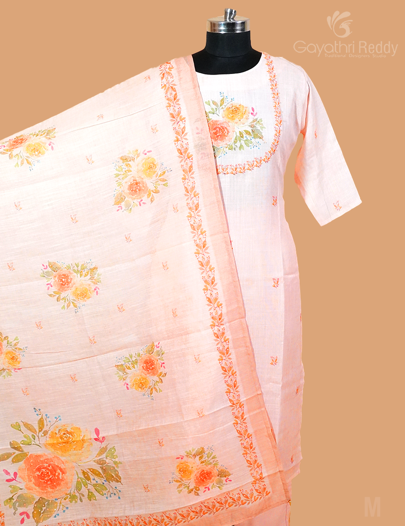 LINEN DRESS (3PC SET)-KDS870