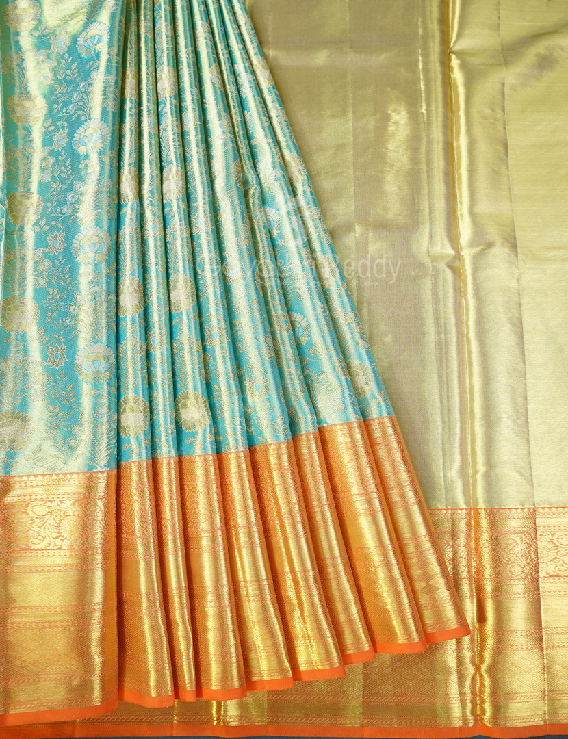 PURE KANCHI PATTU PAVADA(FREE SIZE)-KPL781