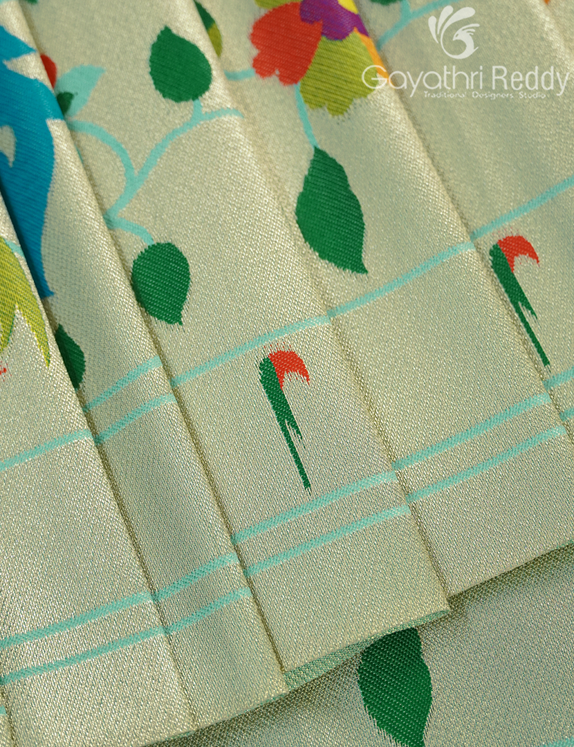 SEMI PAITHANI SAREE-SPS19