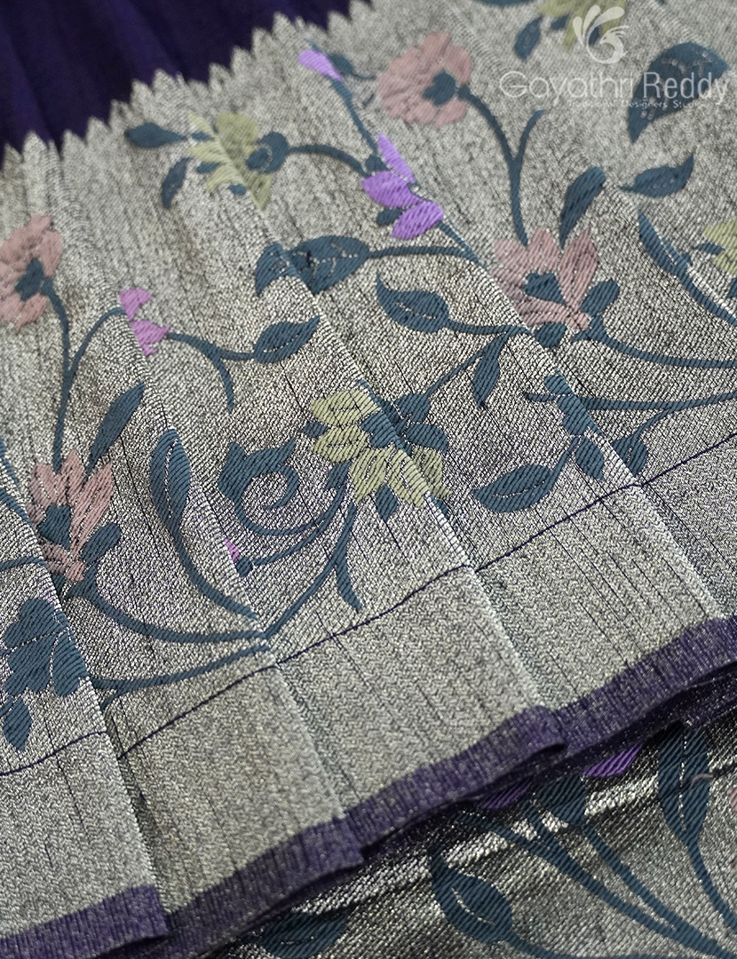 SEMI TUSSAR KADDI SAREE-STK12