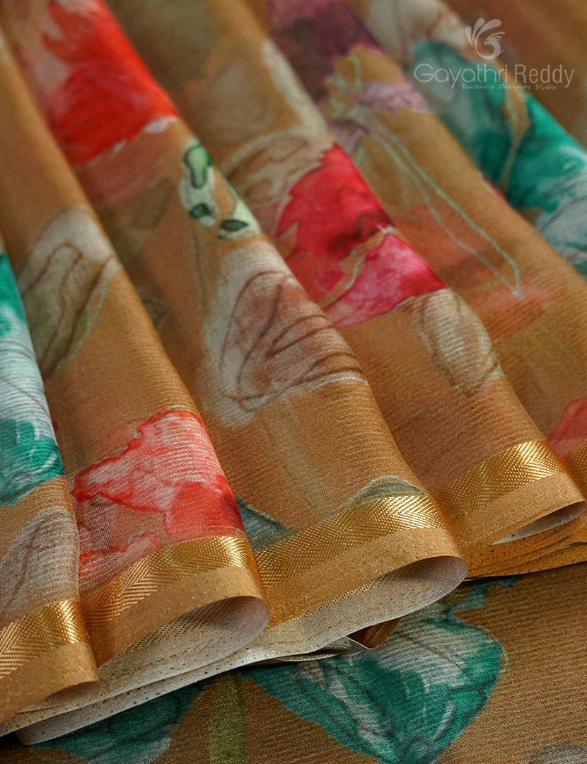 CHIFFON SAREE-SH668