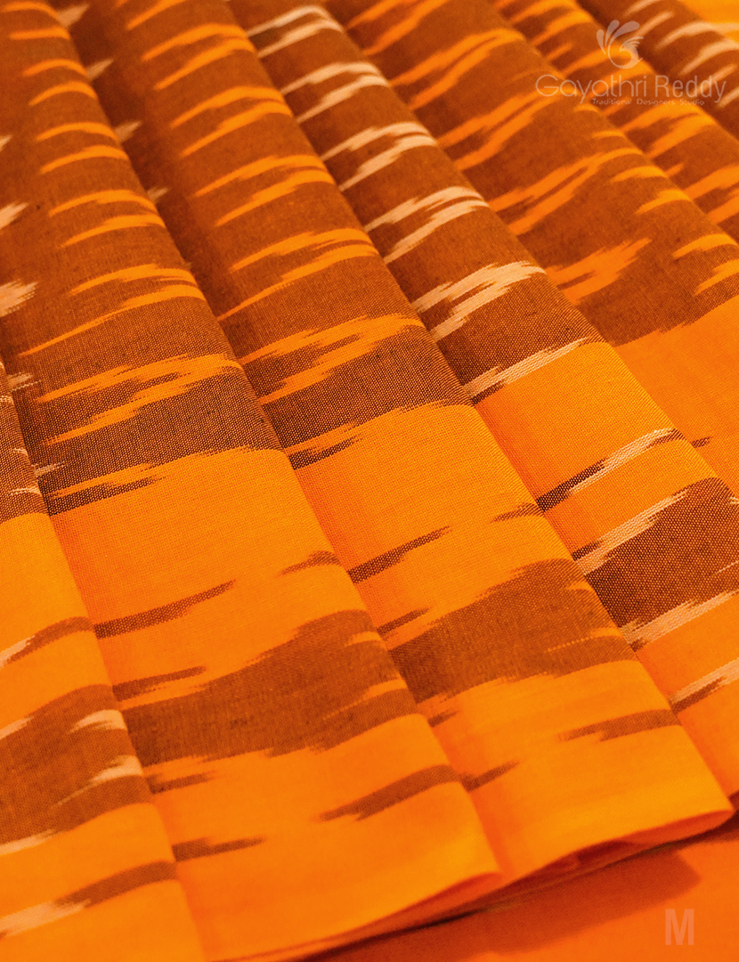 PURE IKKAT COTTON (WITHOUT BLOUSE)-IKC990