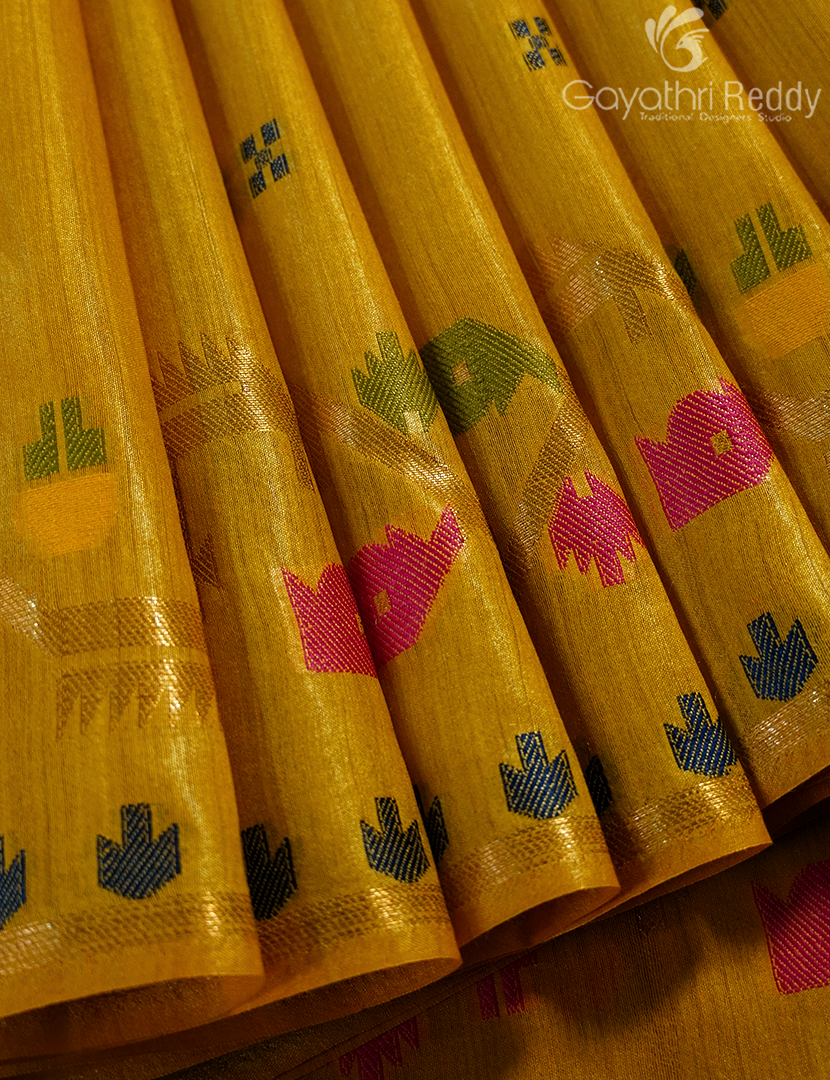 PURE DESI TUSSAR SAREE-TS1547