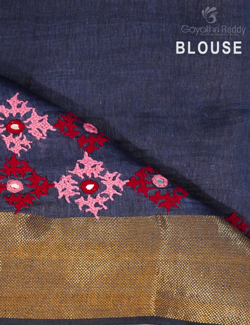 PURE LINEN HAND WORK-LH364