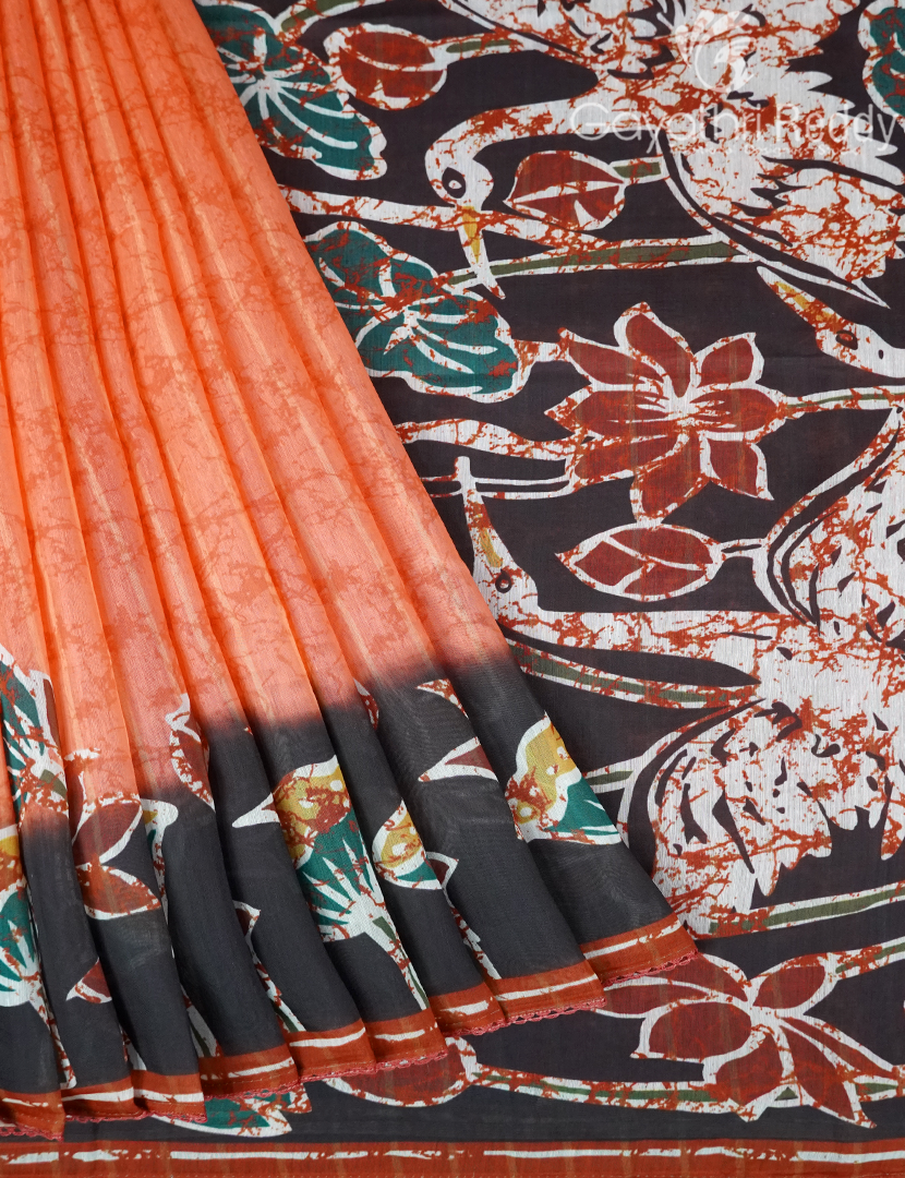 CHANDERI SILK SAREE-CPS1133