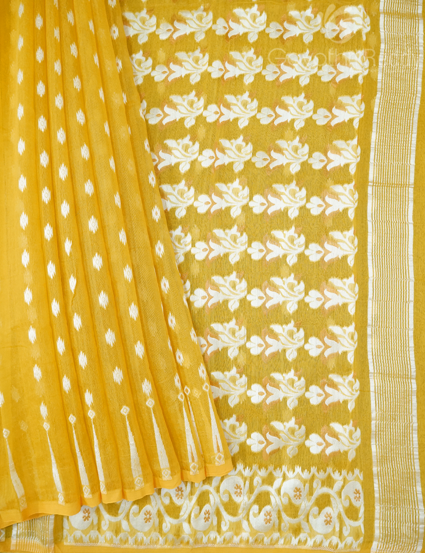 JAMDANI COTTON(WITHOUT BLOUSE)-JMC555