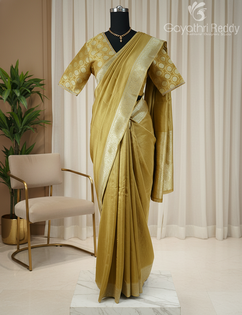 BANARAS (R.D) BLOUSE SAREE-BBS3