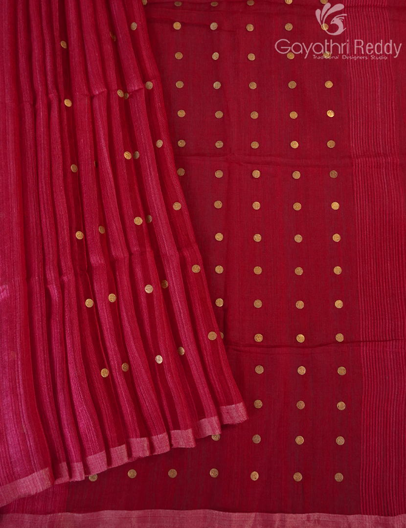 PURE RAW SILK SAREE-PRSS1