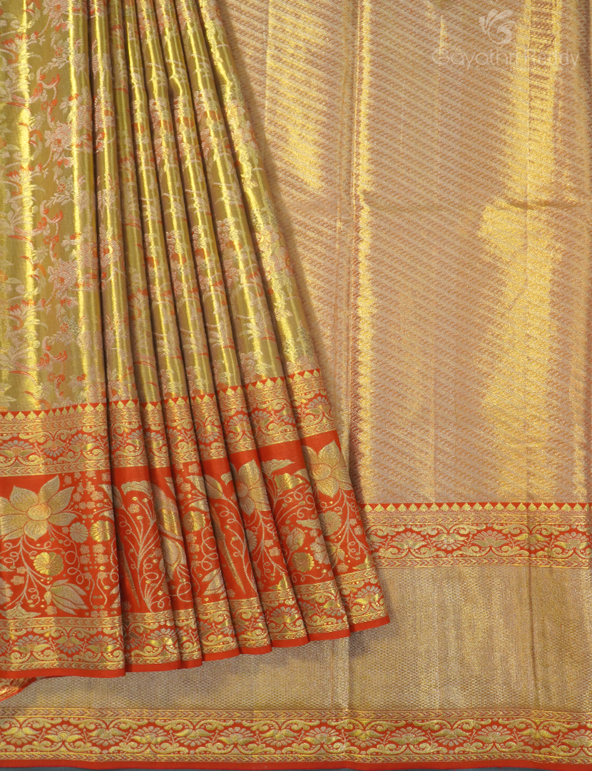 PURE KANCHI PATTU PAVADA(FREE SIZE)-KPL817