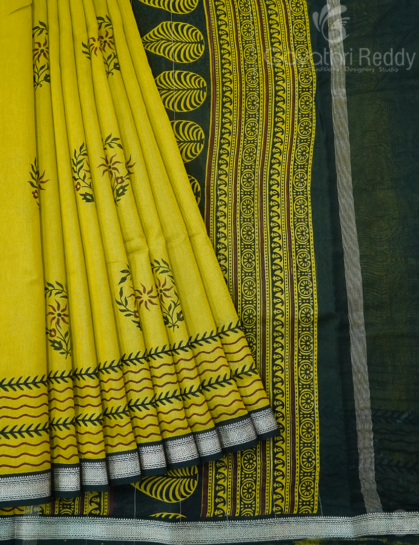 PURE CHANDERI PRINTED-CHS224