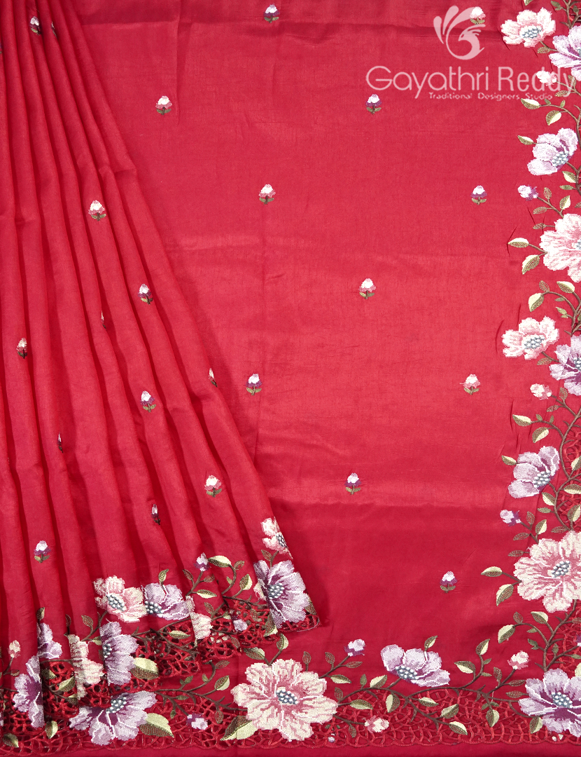 SEMI DUPION SILK SAREE-SDS91