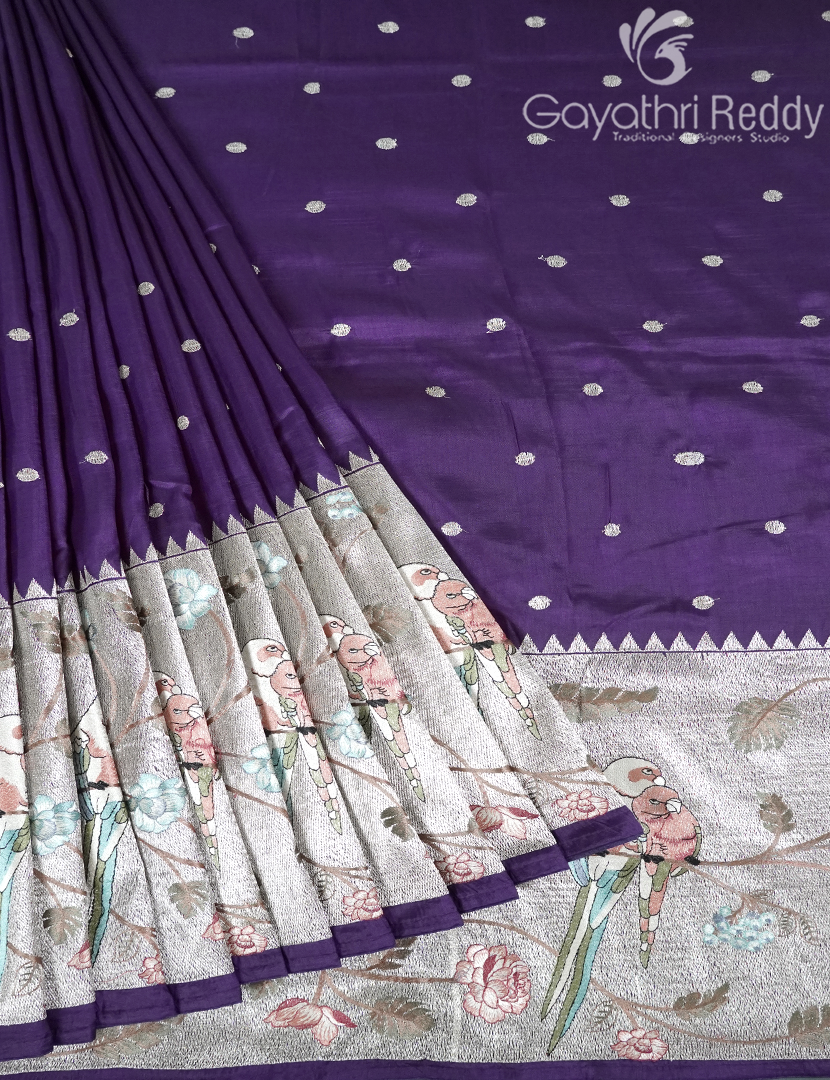 DUPION SILK SAREE-DSS30