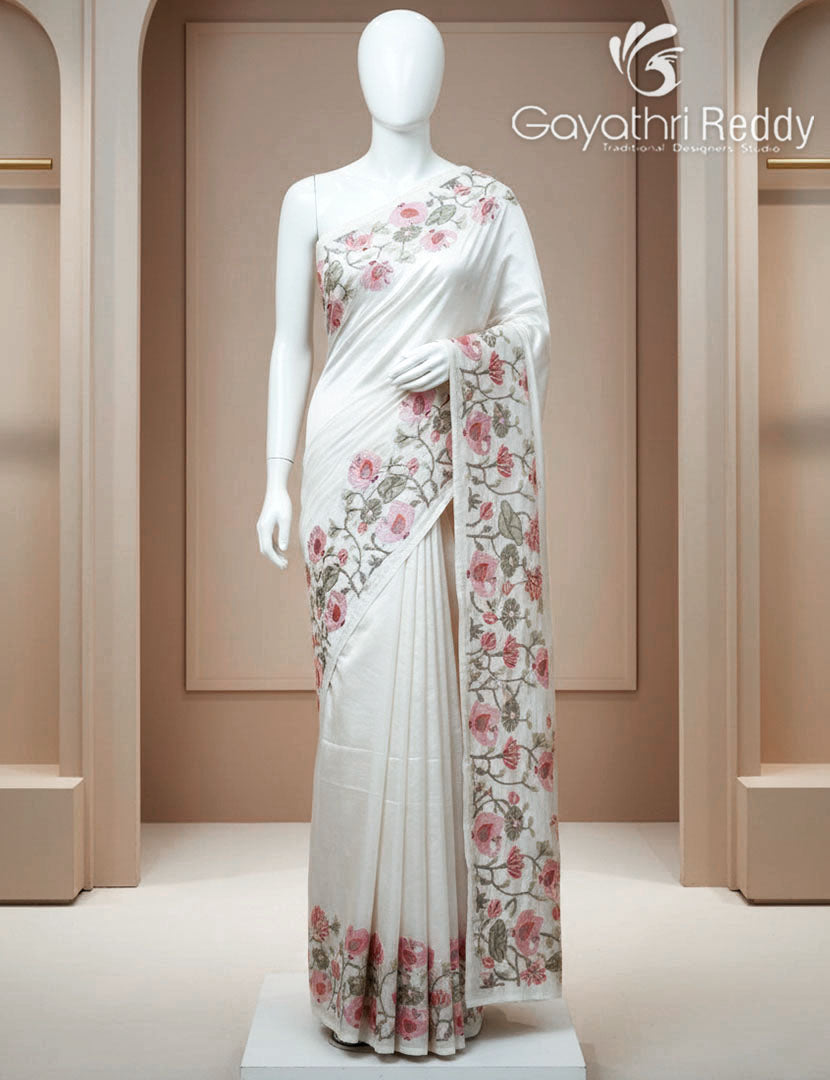 SEMI DUPION SILK WORK-SDSW15