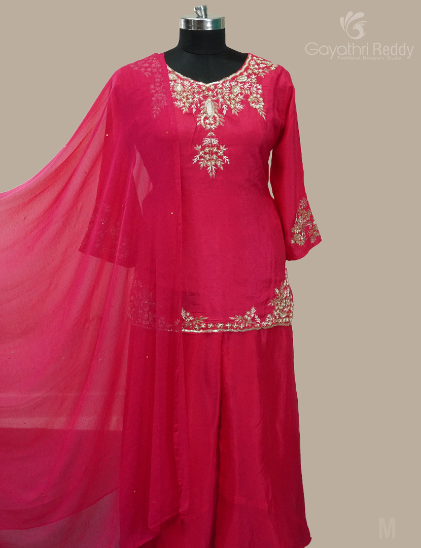 READYMADE DRESS SET(3PC)-KDS929