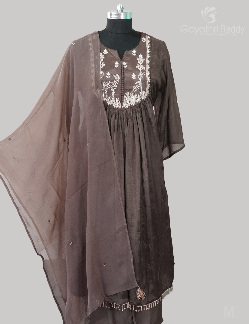 READYMADE DRESS SET(3PC)-KDS985