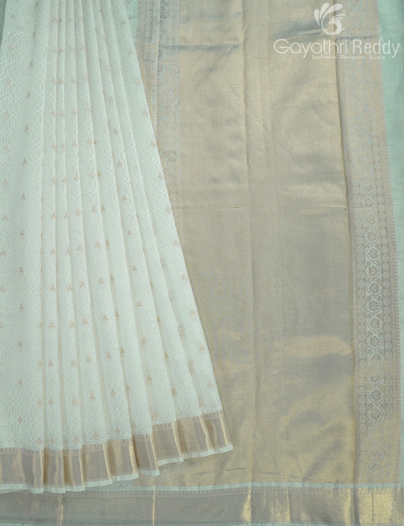 JACQUARD SILK SAREE-JS1