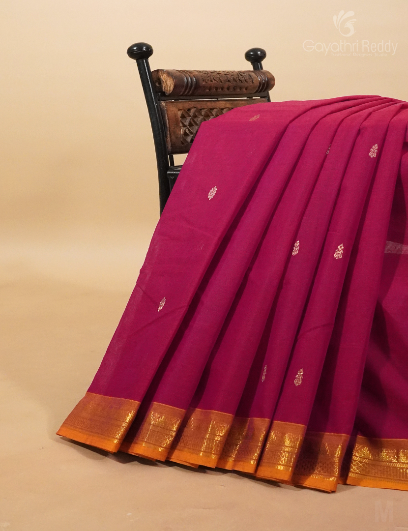 PURE KANCHI COTTON RICH PALLU-KC2566