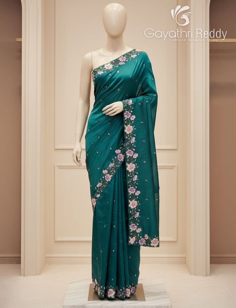SEMI DUPION SILK SAREE-SDS92