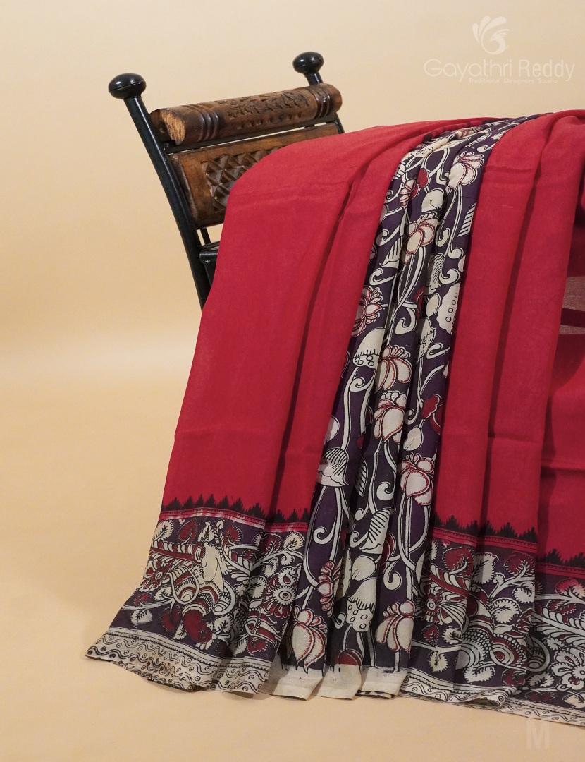 PURE KALAMKARI SILK-KKS23