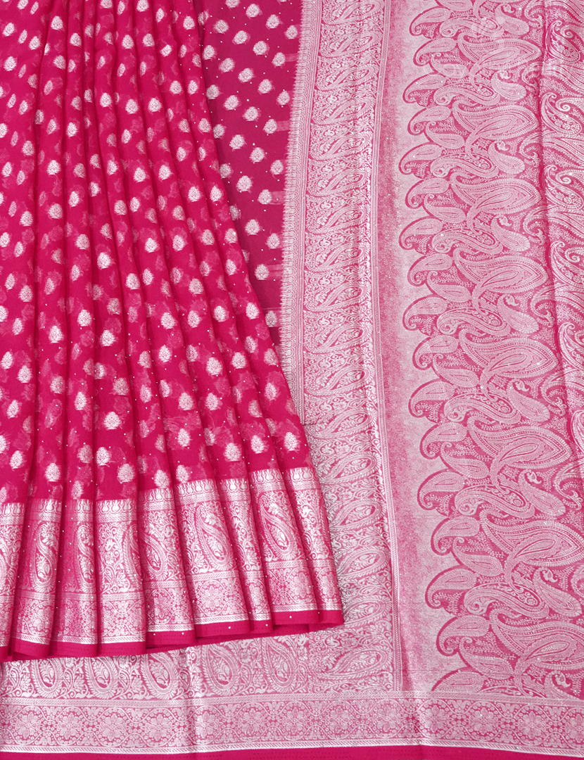 SEMI BANARAS GEORGETTE-SBG119