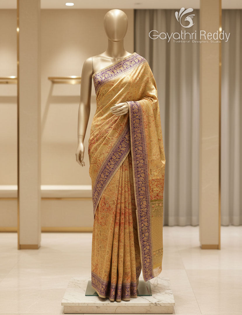 PURE KANCHI TISSUE SAREE-KP8565