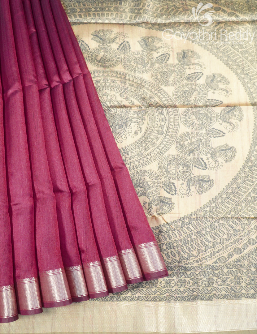 SEMI TUSSAR SAREE-ST1157