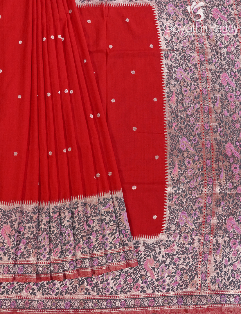 SEMI TUSSAR KADDI SAREE-STK1