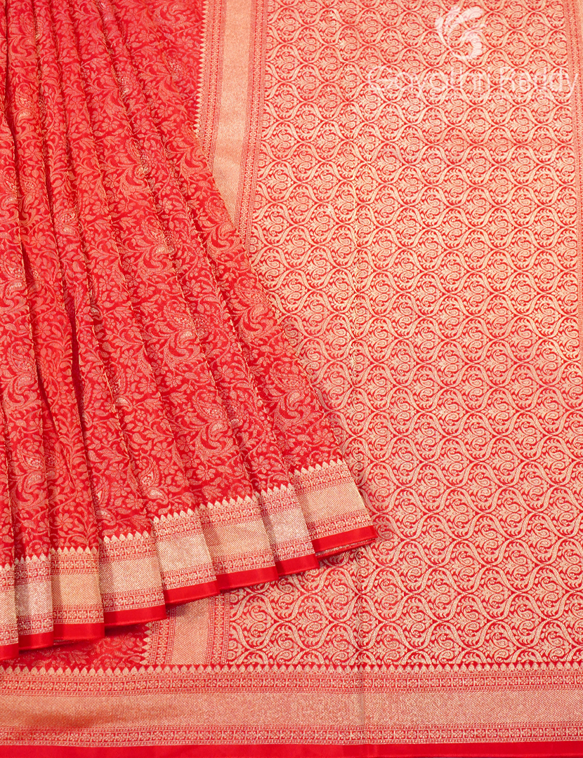 MYSORE CREPE BROCADE SAREE-MCB11