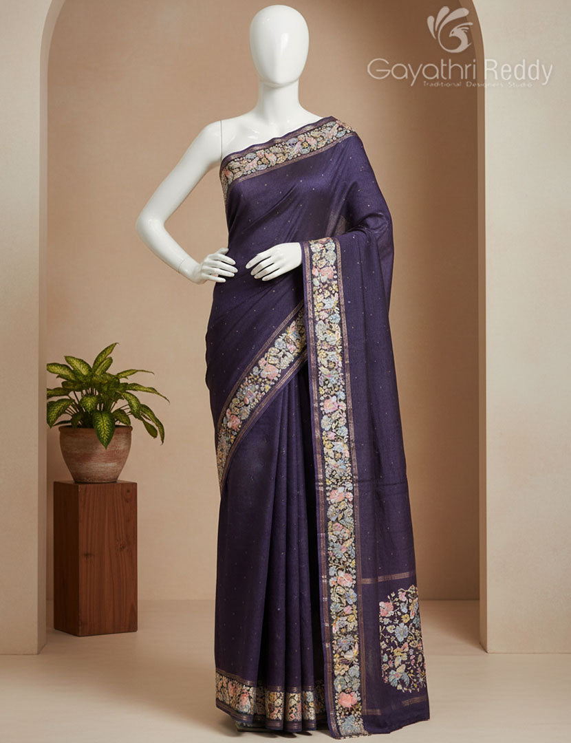 TUSSAR FANCY SAREES-PTF157