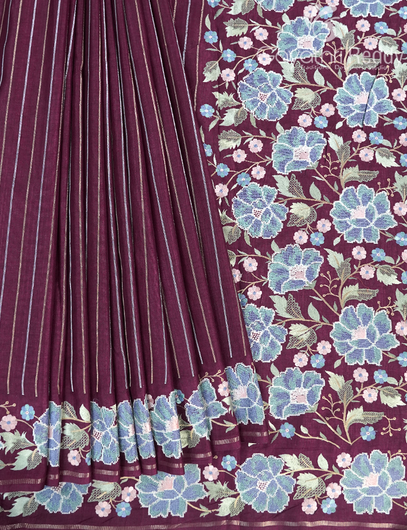 SEMI TUSSAR SAREE -ST1034