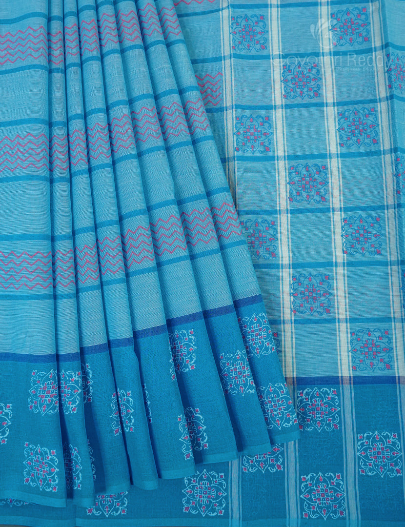 PURE MANGALAGIRI COTTON PRINTED-MCP109