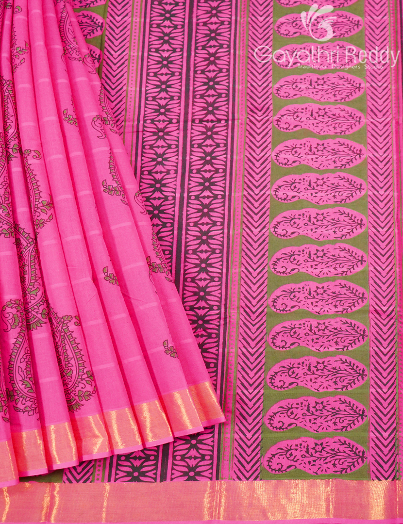 COTTON PRINTED SAREES-CP13