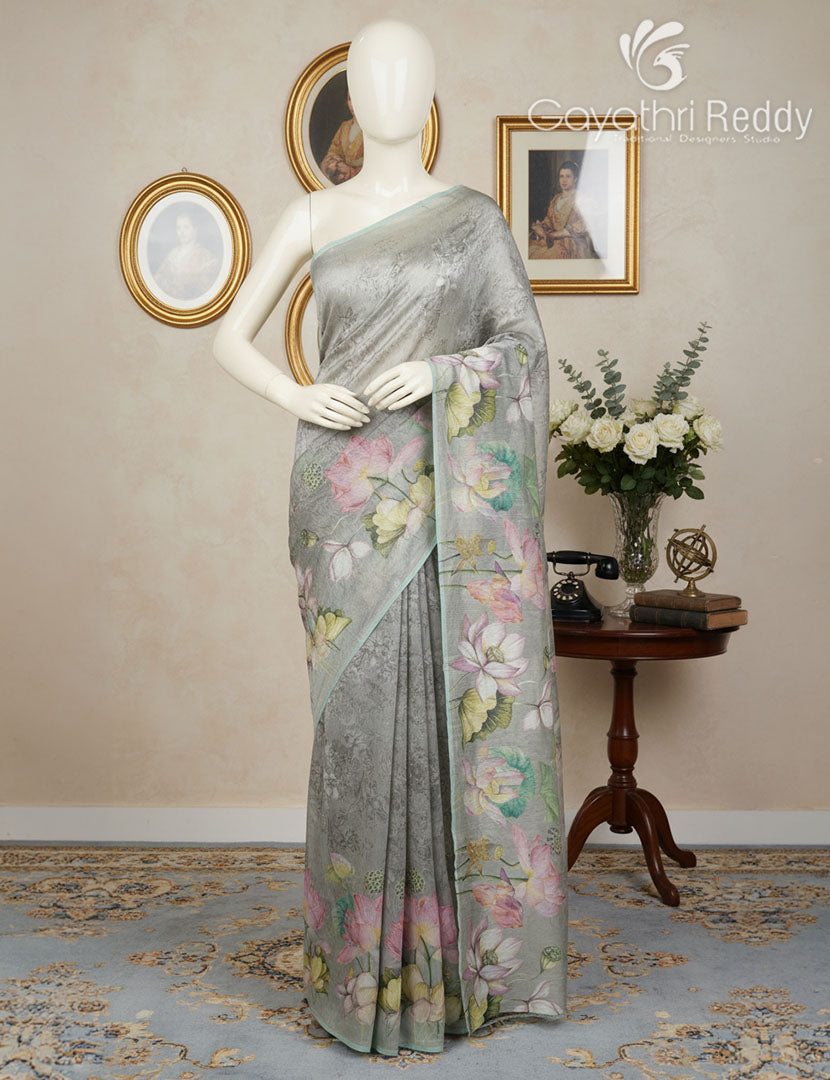 CHANDERI SILK SAREE-CPS1076