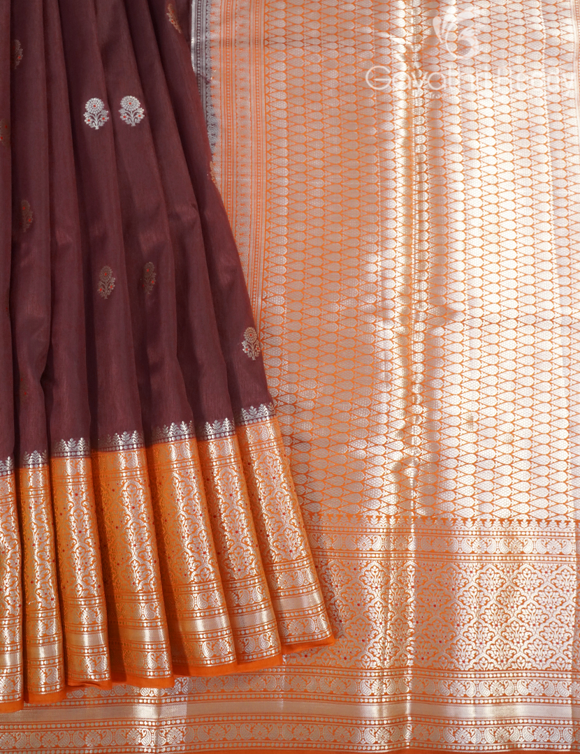 MANGO SILK SAREE -PRM1065