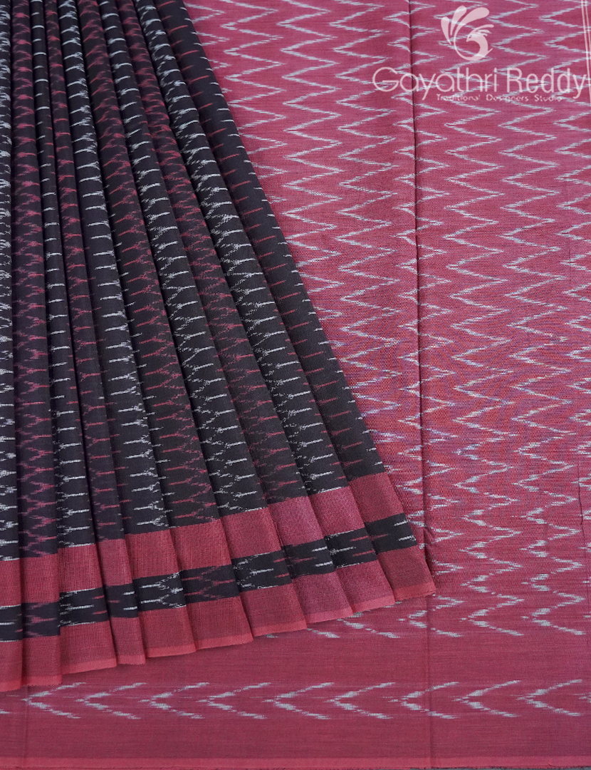PURE IKKAT COTTON SAREE-IKC1084