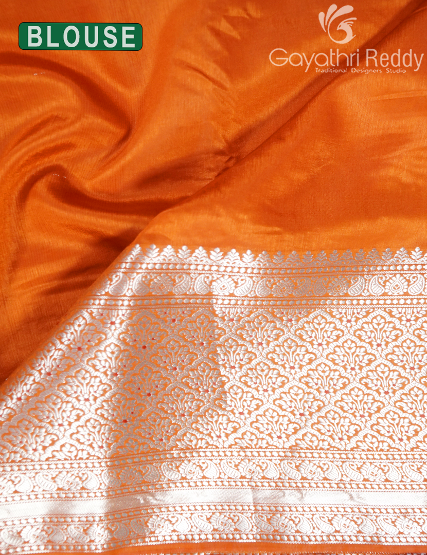 MANGO SILK SAREE -PRM1065