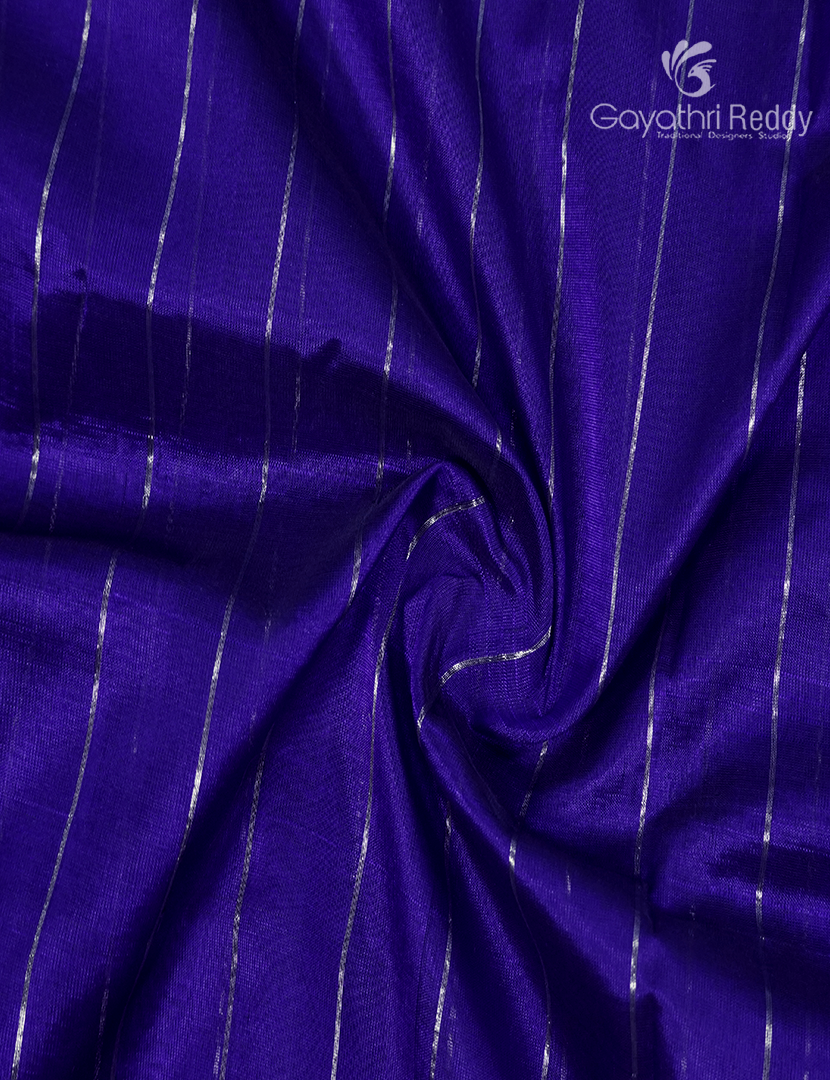 Pure Arani Sico Saree in Deep Blue