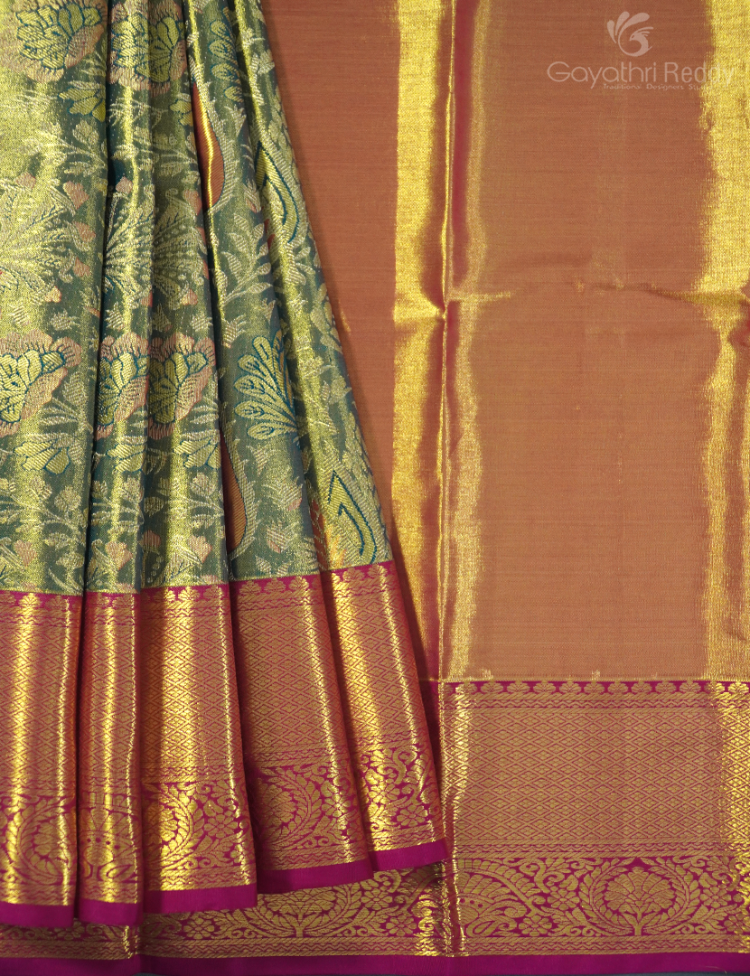 PURE KANCHI PATTU PAVADA(ZERO SIZE)-KPL844