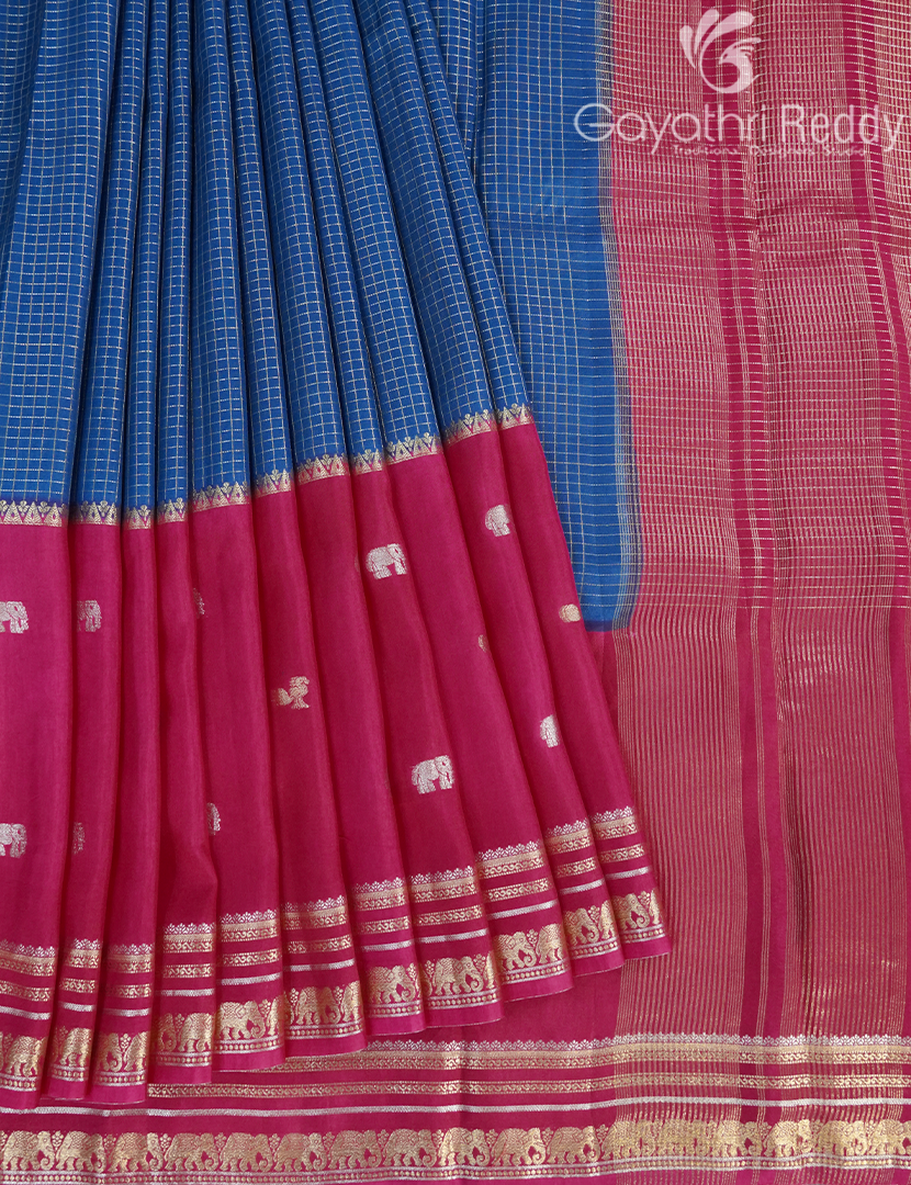SEMI MYSORE SILK-SMSS89