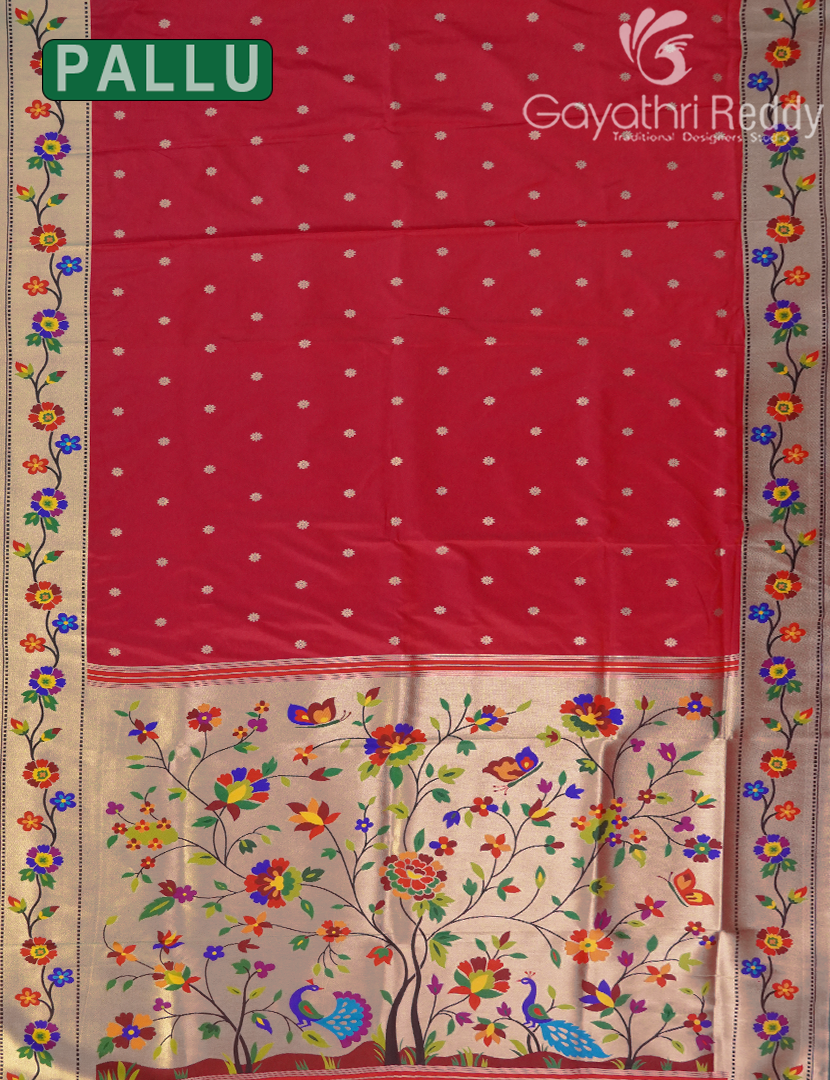 SEMI PAITHANI SAREE-SPS56