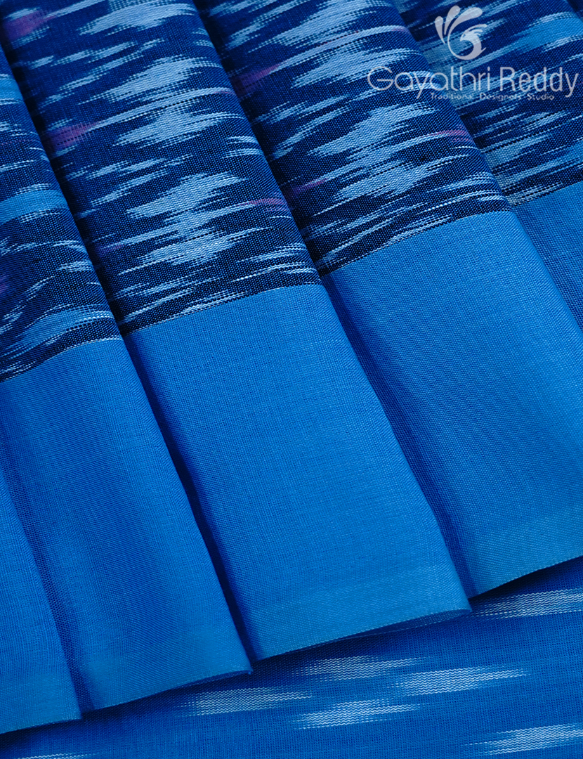PURE IKKAT COTTON SAREE-IKC1085