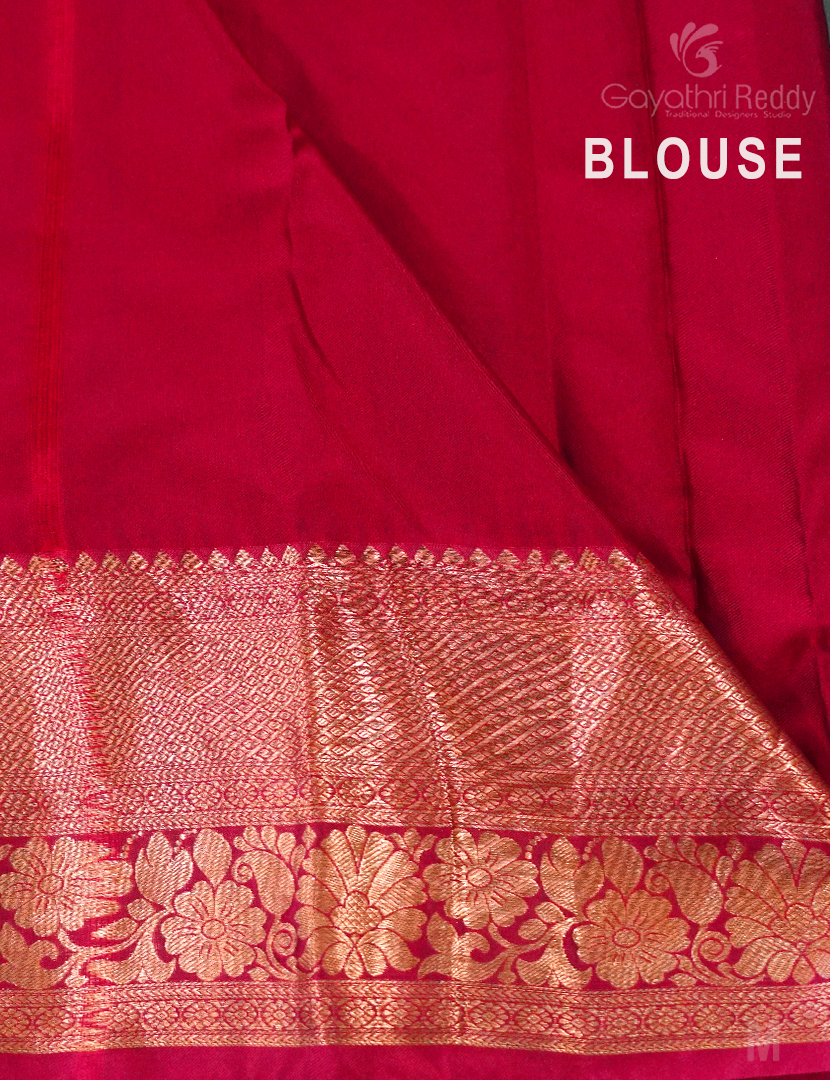 KANCHI PATTU HALF MIX SAREE-KP7599