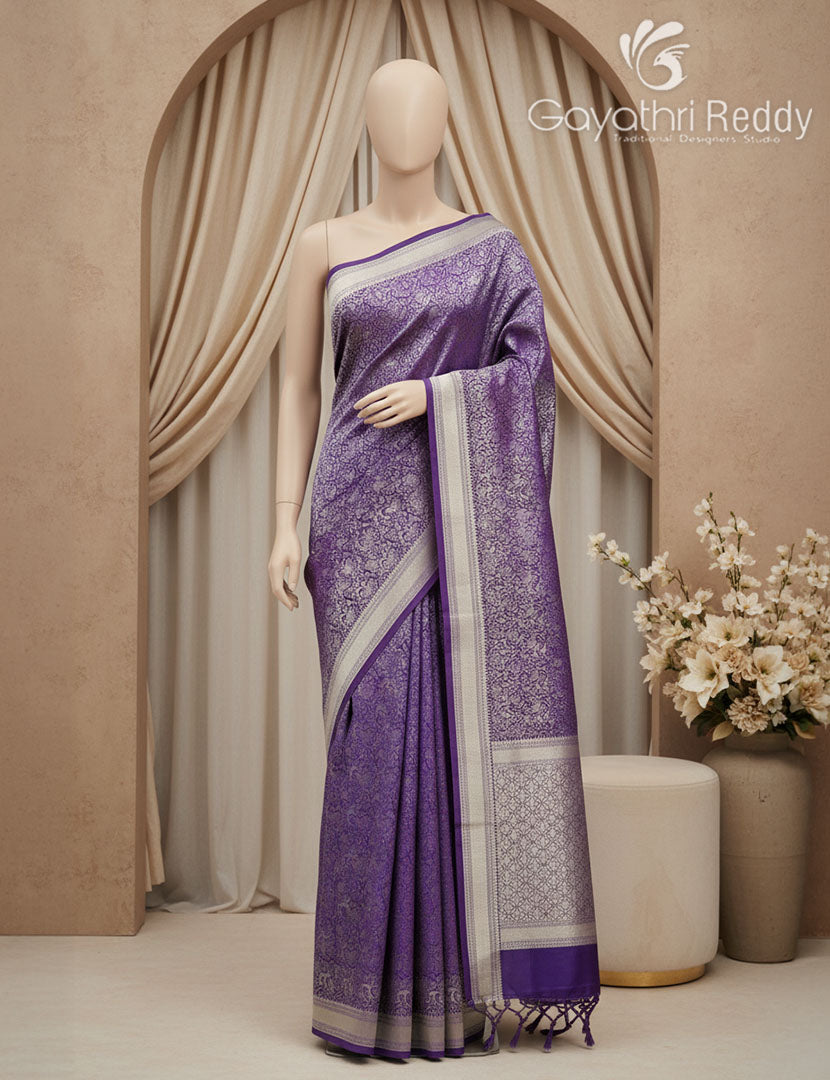 MYSORE CREPE BROCADE SAREE-MCB23