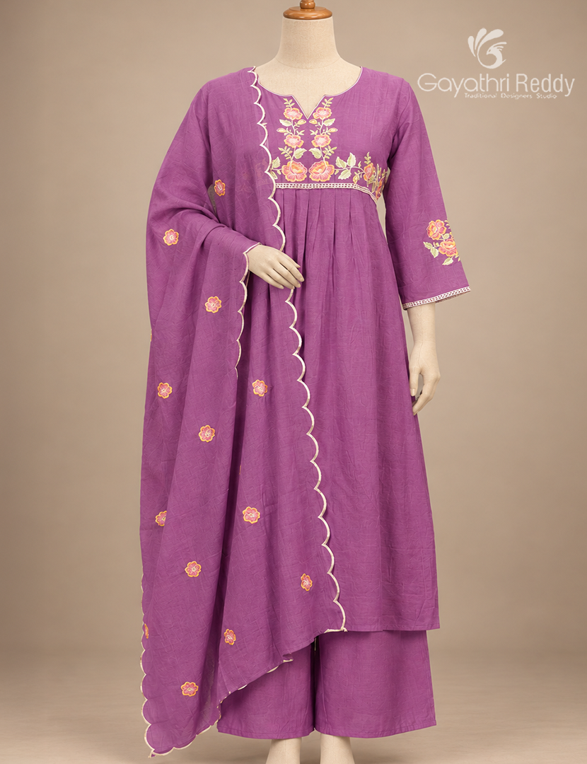 Readymade Dress Set in Pink