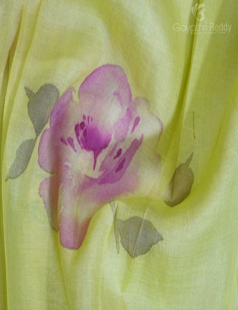 PURE DESI TUSSAR ORGANIC PRINTED-TS1131