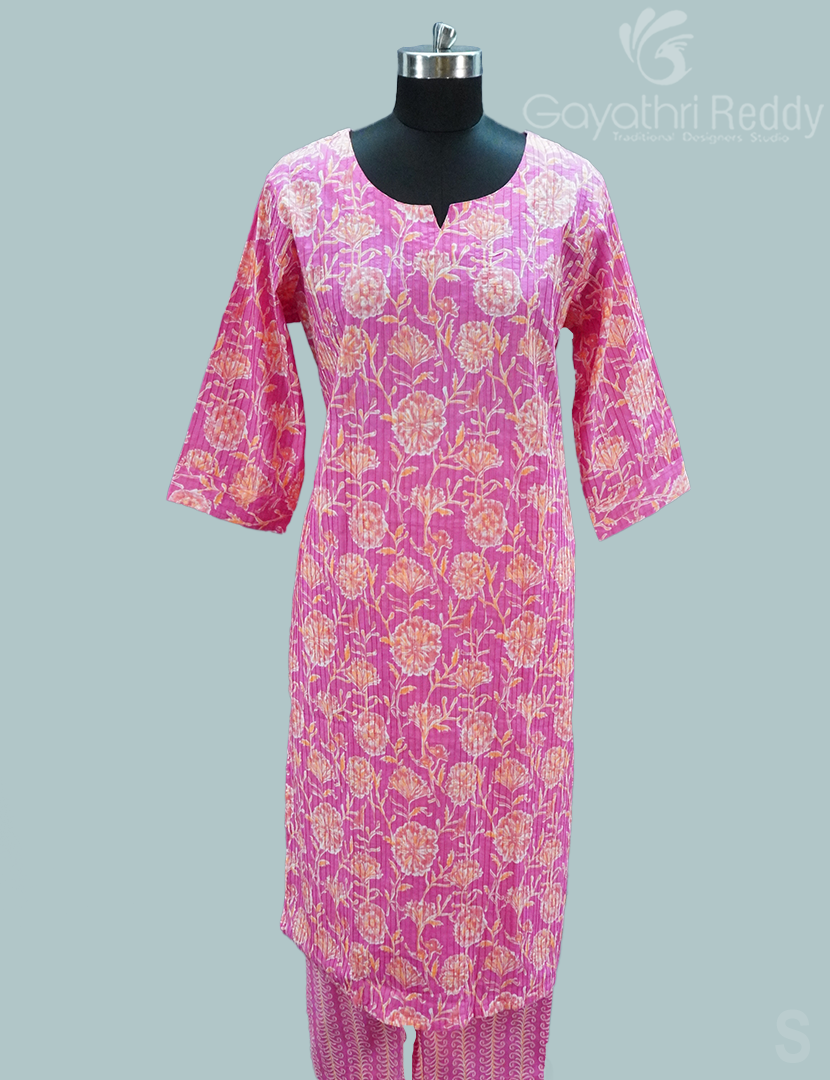 READYMADE DRESS SET(3PC)-KDS1147
