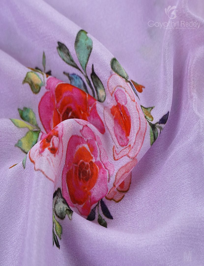 GEORGETTE PRINTED SAREE-PGP33