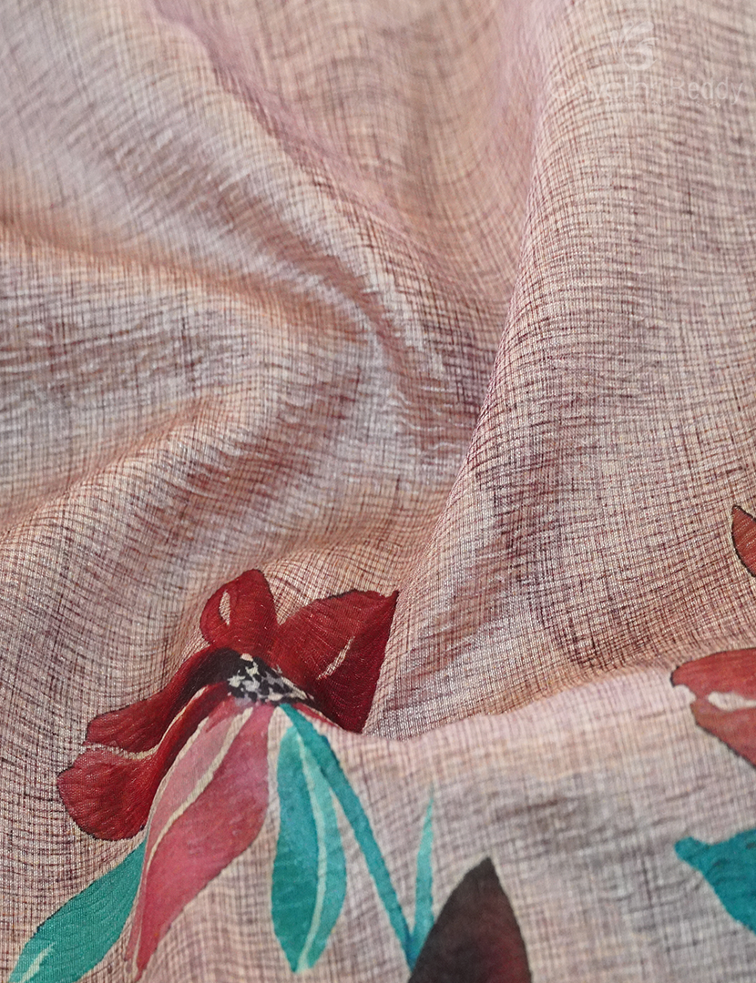 WRINKLE ORGANZA SAREE-OP575