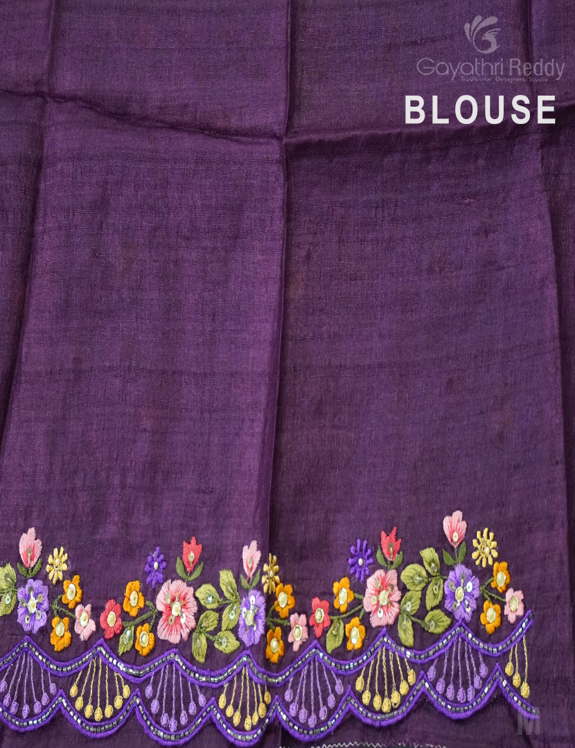 PURE DESI TUSSAR HANDWORK-TS1353