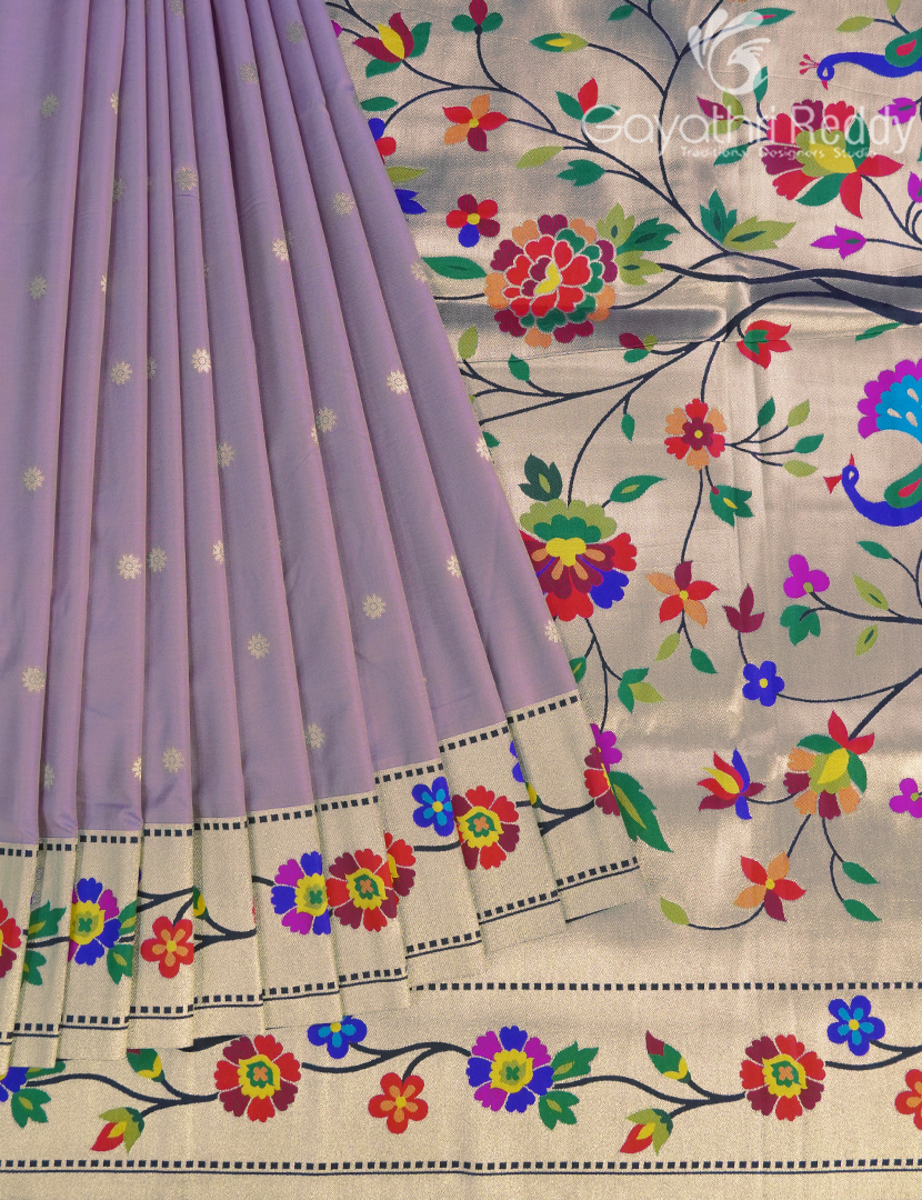 SEMI PAITHANI SAREE-SPS57
